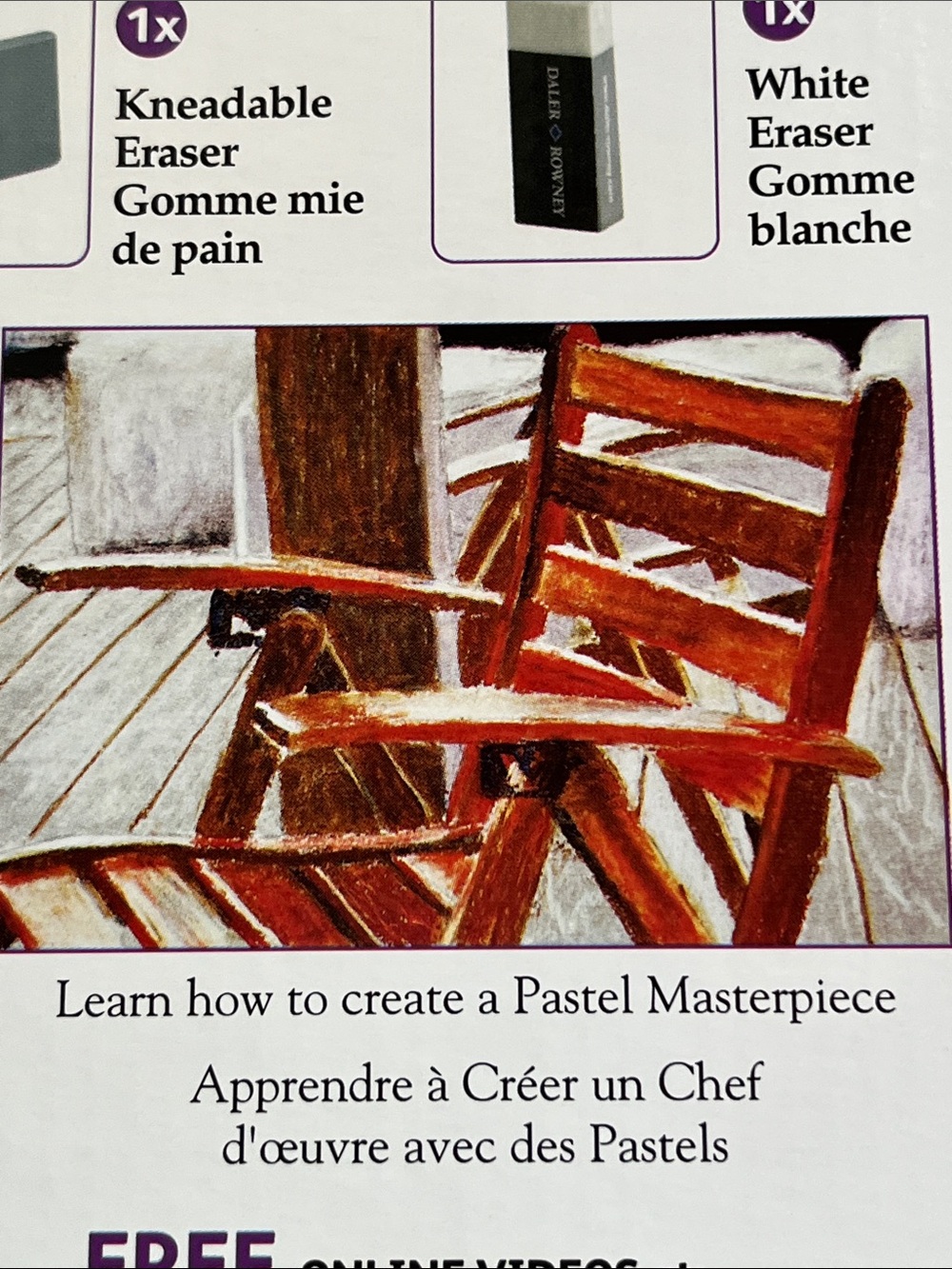 Daler-Rowney Simply Master Artist Draw & Sketch Oil Pastel Set 44 Pieces NWT - Picture 8 of 8